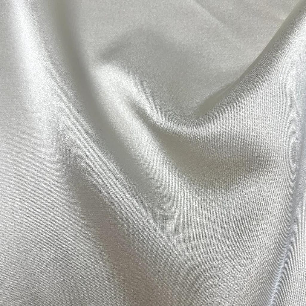 Detail of a piece of recycled polyester fabric