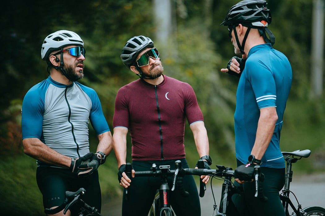A group of men wearing sportswear