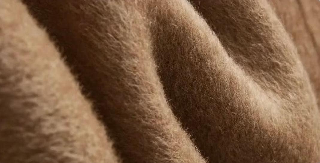 Camel Wool Fabric