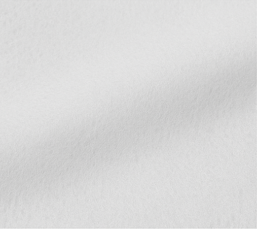 This is a detailed view of the fabric of Meltblown Polypropylene, one of the polypropylene fabrics.