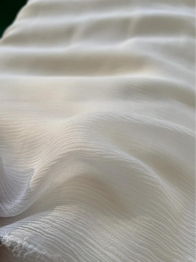 One type of georgette fabric: Satin Georgette