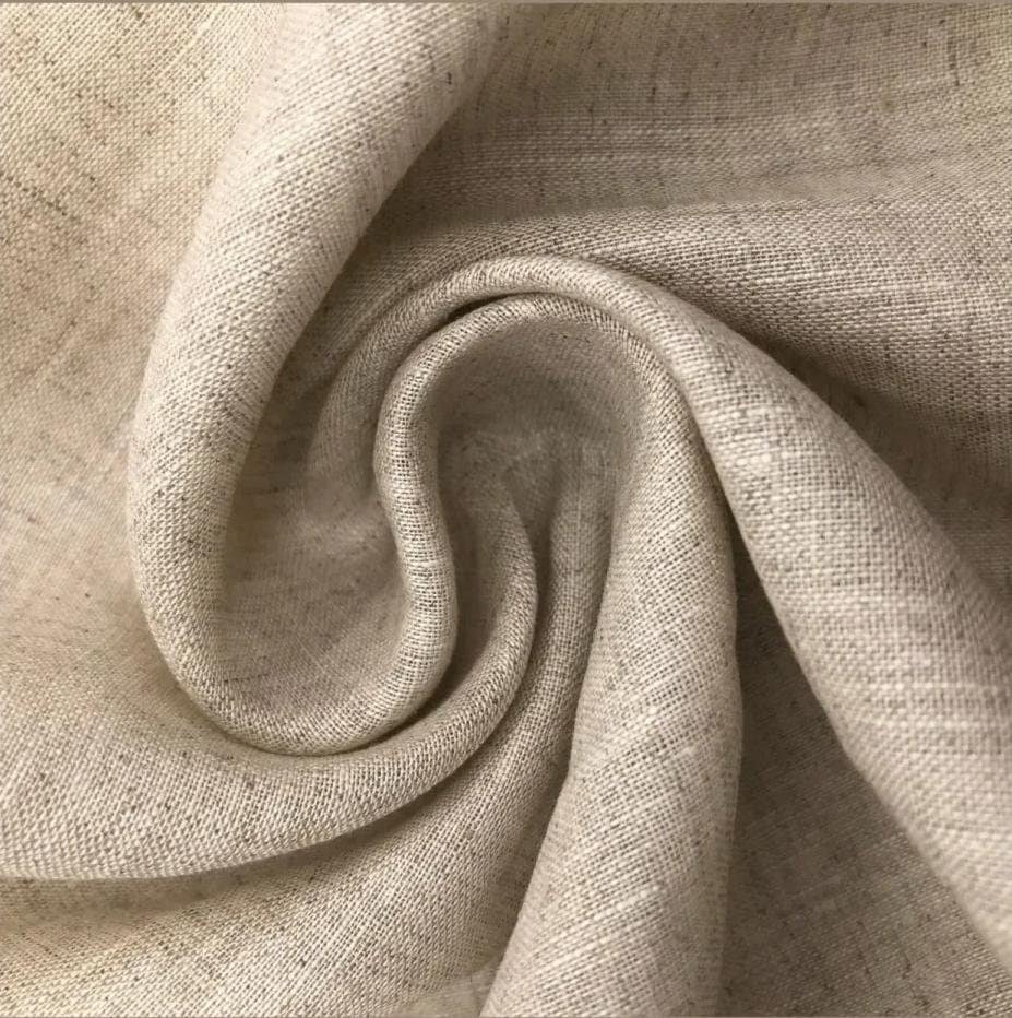 Fabric detail of Linen, one of the fifteen lightest fabrics.