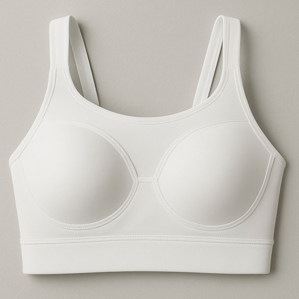 Physical image of a Hybrid (Compression + Encapsulation) Bras, a type of sports bra.