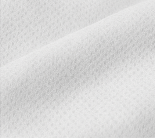 This is a detailed view of the fabric of Spunbond Polypropylene, one of the polypropylene fabrics.