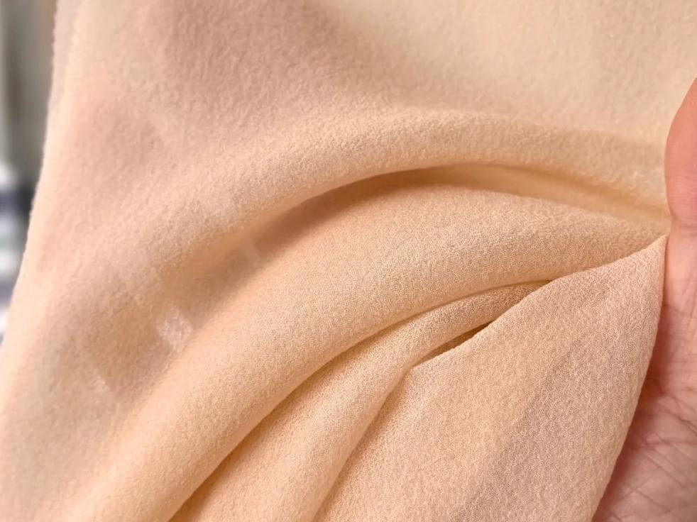 One type of georgette fabric: silk georgette
